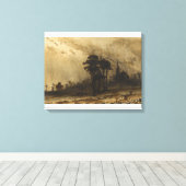 Landschap Canvas Afdruk (Insitu (Houten vloer))