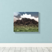 Landschap Canvas Afdruk (Insitu (Houten vloer))