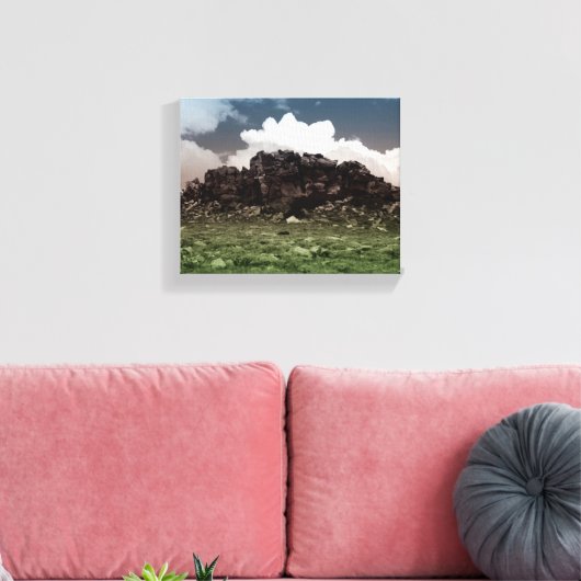 Landschap Canvas Afdruk (Insitu (Woonkamer))