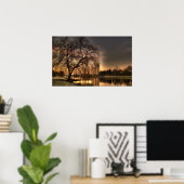 Landschap Canvas Poster (Thuiskantoor)
