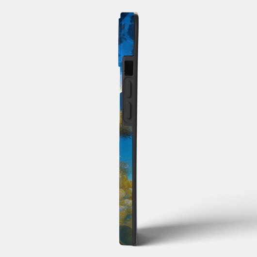 Landschap Castle Fantasy Moon Case-Mate iPhone Case (Achterkant / Links)
