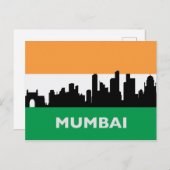 Landschap City Uitzicht | Mumbai, India Briefkaart (Voorkant / Achterkant)