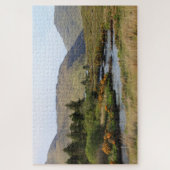 Landschap, Co. Mayo, Ierland. Legpuzzel (Verticaal)