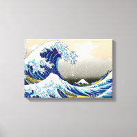 Landschap Cool oriental japanese Hokusai Fuji Uitz