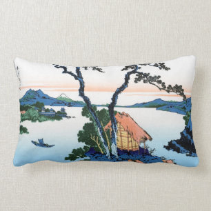 Landschap Cool oriental japanese Hokusai Fuji Uitz Kussen