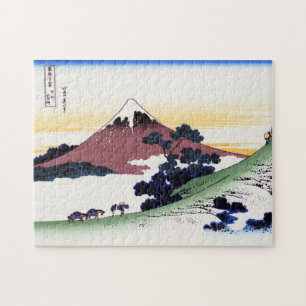 Landschap Cool oriental japanese Hokusai Fuji Uitz Legpuzzel