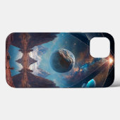 Landschap Cosmic Fantasy Case-Mate iPhone Case (Achterkant (horizontaal))