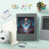 Landschap Cosmic Fantasy Sticker (iPad Cover)
