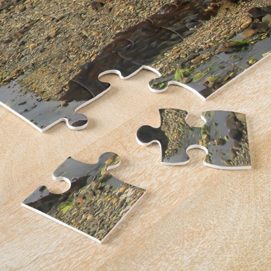 Landschap Cuillins Elgol Isle van Skye Scotland Legpuzzel (Zijkant)