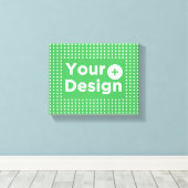 Landschap - Custom Wrapped Canvas - PawEditor (Insitu (Houten vloer))