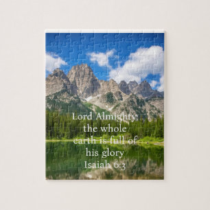 Landschap De hele aarde is vol van zijn glorie Legpuzzel