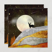 Landschap Deer Moon (Voorkant / Achterkant)