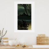 Landschap (derde deel) poster (Keuken)