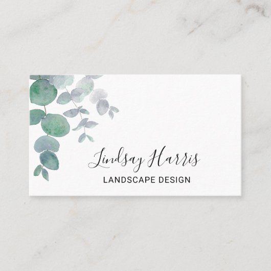 Landschap Design Greenery Visitekaartje (Voorkant)