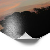 Landschap Elkridge Sunset Maryland Foto Afdruk (Hoek)