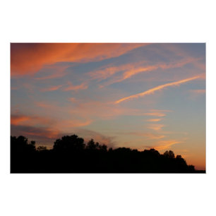 Landschap Elkridge Sunset Maryland Perfect Poster