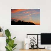Landschap Elkridge Sunset Maryland Poster (Thuiskantoor)