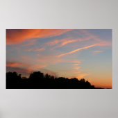 Landschap Elkridge Sunset Maryland Poster (Voorkant)