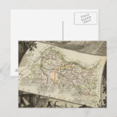 Landschap en steden briefkaart (Voorkant / Achterkant)
