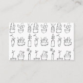 Landschap- en tuinbouwservices/Vloeiende winkels Visitekaartje (Voorkant)