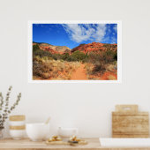 Landschap Fay Canyon Poster (Keuken)
