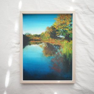 Landschap Fine Art River Art Afdrukken Poster