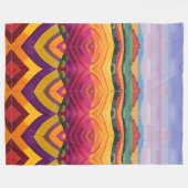 Landschap Fleece Deken (Voorkant (Horizontaal))