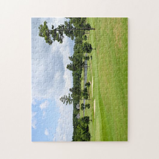 Landschap Golf Course Legpuzzel (Verticaal)