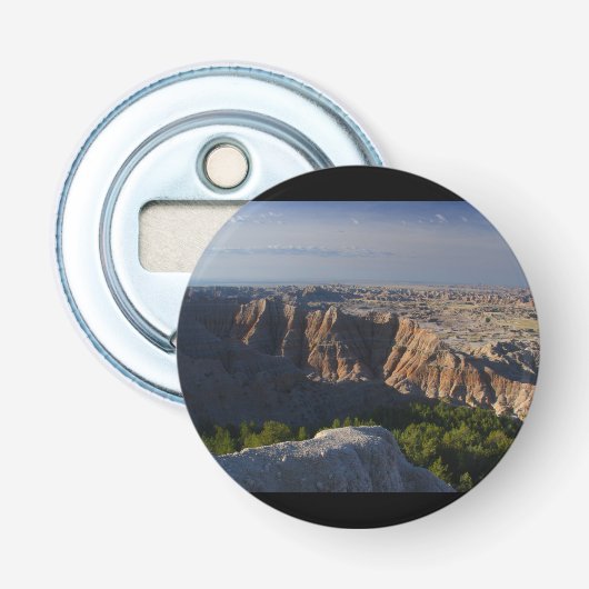 Landschap Grand Canyon Button Flesopener (Voorkant)