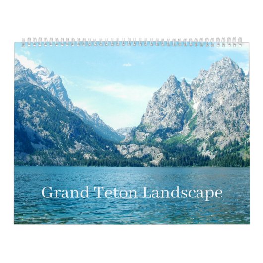 Landschap Grand Teton Kalender (Hoes)