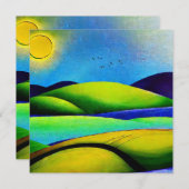 Landschap Green Hills (Voorkant / Achterkant)