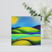 Landschap Green Hills (Staand voorkant)