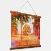  landschap hangend wandkleed (Gebogen)