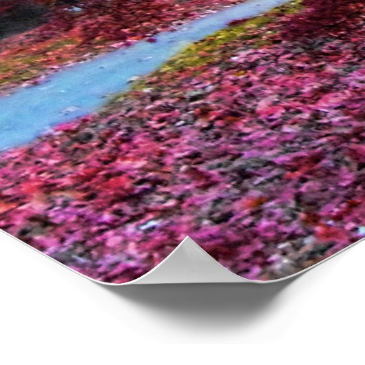 Landschap herfst poster (Hoek)