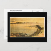 Landschap Hiroshige Briefkaart (Voorkant / Achterkant)