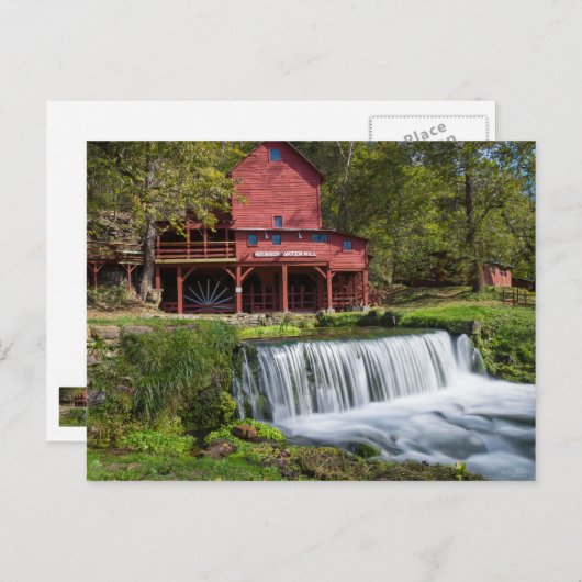 Landschap Hodgson Mill Briefkaart (Voorkant / Achterkant)