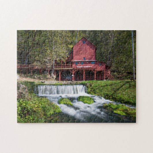 Landschap Hodgson Water Mill Legpuzzel (Horizontaal)