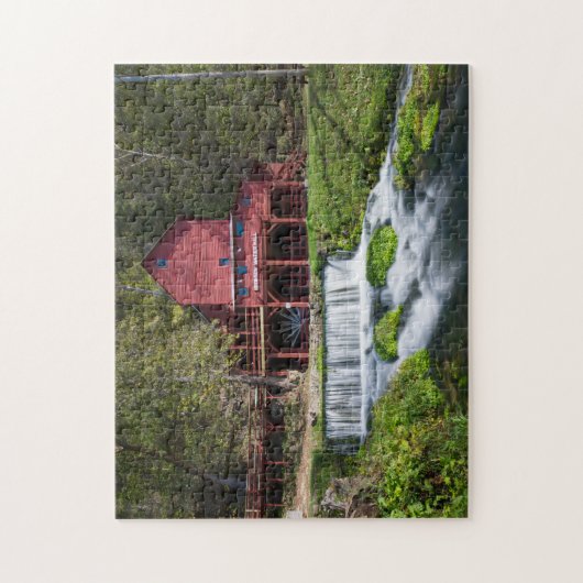 Landschap Hodgson Water Mill Legpuzzel (Verticaal)