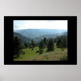 Landschap Idaho Mountain Poster