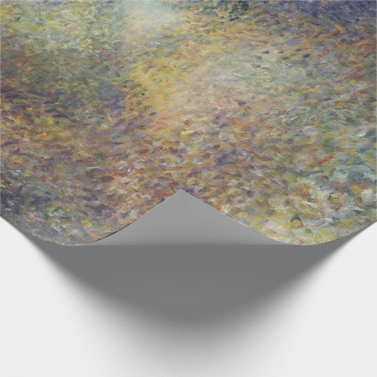 Landschap in de Bossen (door Pierre-Auguste Renoir Cadeaupapier (Hoek)