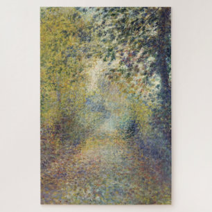 Landschap in de Bossen (door Pierre-Auguste Renoir Legpuzzel