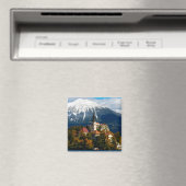 Landschap in het meer van Bled in de herfst Magneet (Insitu (Vaatwasser))