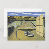 Landschap in Iden, beroemd schilderij van Paul Nas Briefkaart (Voorkant / Achterkant)