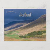 Landschap in IJsland Briefkaart (Voorkant)