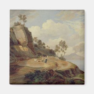 Landschap in Italië Magneet
