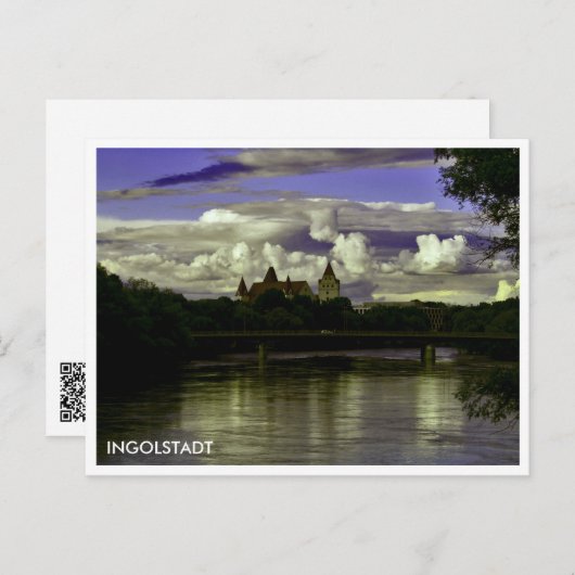 Landschap Ingolstadt Briefkaart (Voorkant / Achterkant)