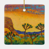 Landschap Joshua-boom Keramisch Ornament (Achterkant)