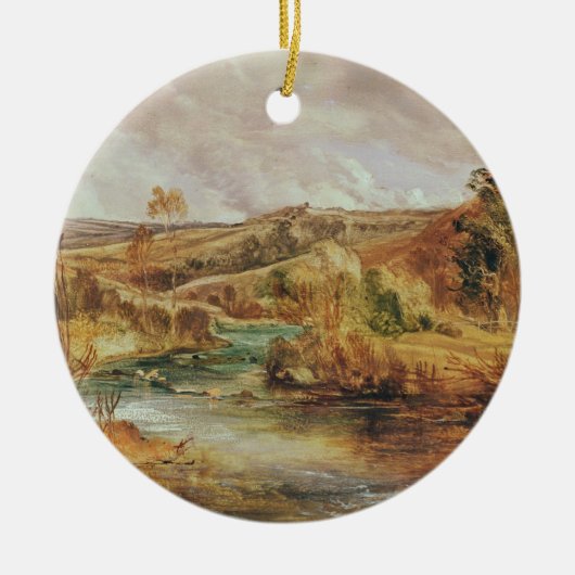 Landschap Keramisch Ornament (Voorkant)