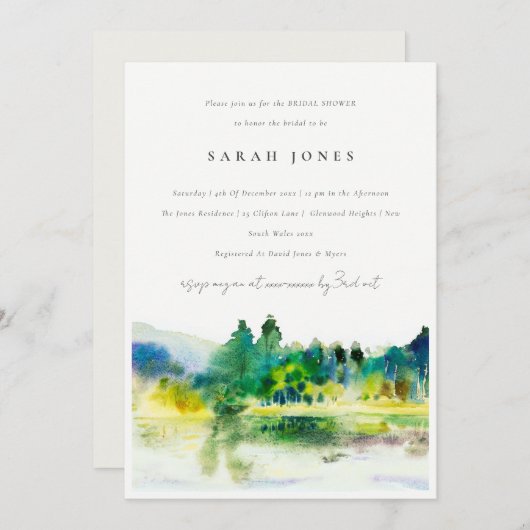 Landschap Landschap Landschap Landschap Landschap  Kaart (Voorkant / Achterkant)