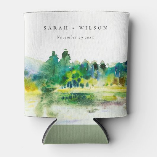 Landschap Landschap Landschap Weduwschap in het Ch Blikjeskoeler (Voorkant)